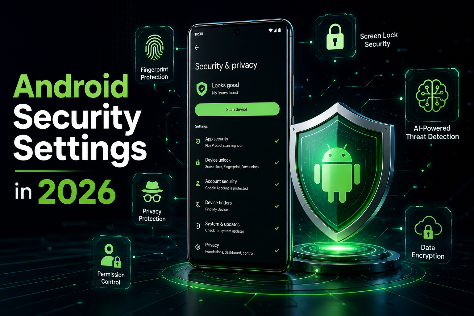 Android security settings in 2026 guide