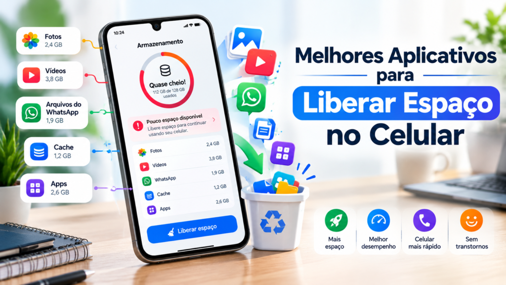 Melhores aplicativos para liberar espaço no celular