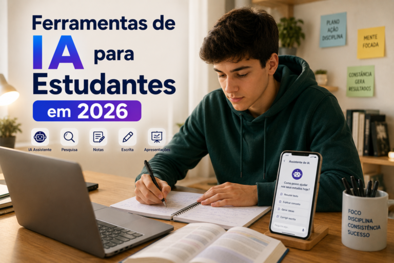 Ferramentas de IA para Estudantes: Guia Completo e Prático para 2026