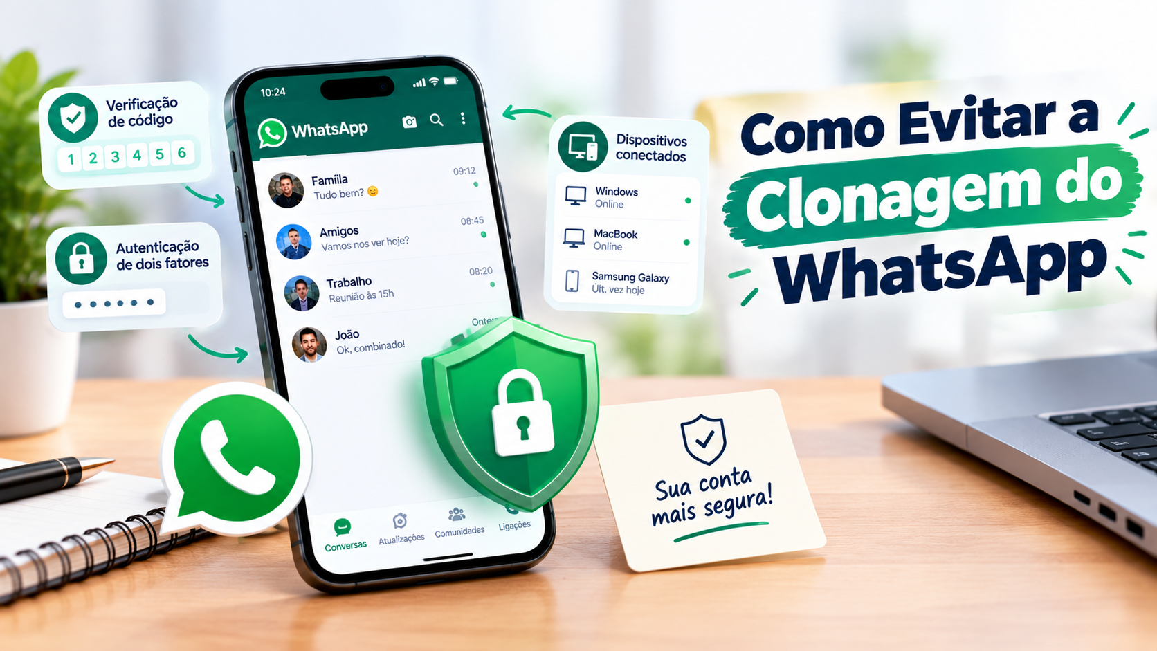 Como evitar a clonagem do WhatsApp e proteger a conta