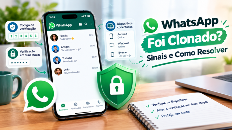 WhatsApp foi clonado: sinais de acesso não autorizado e como proteger a conta