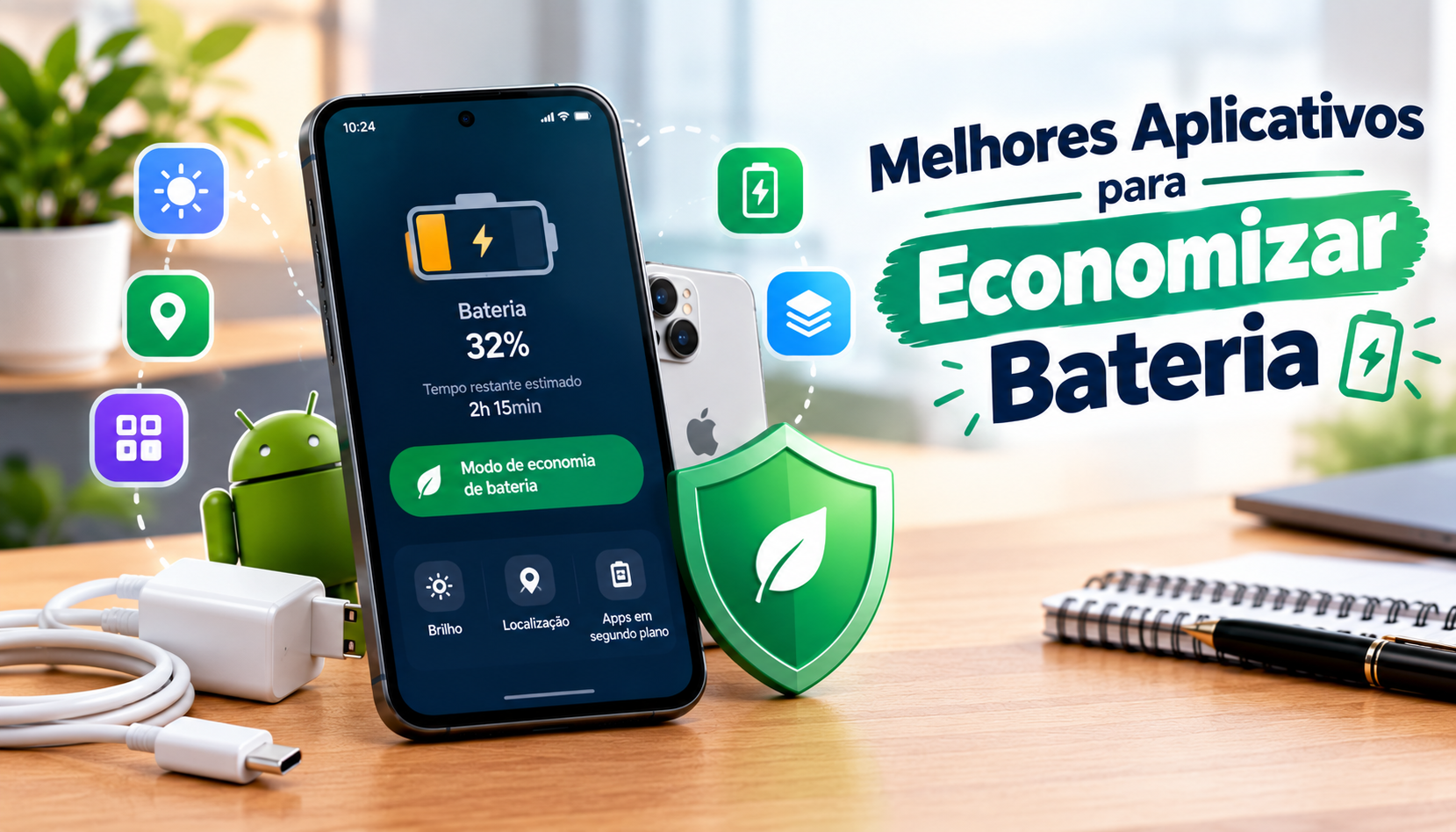 Melhores aplicativos para economizar bateria no celular